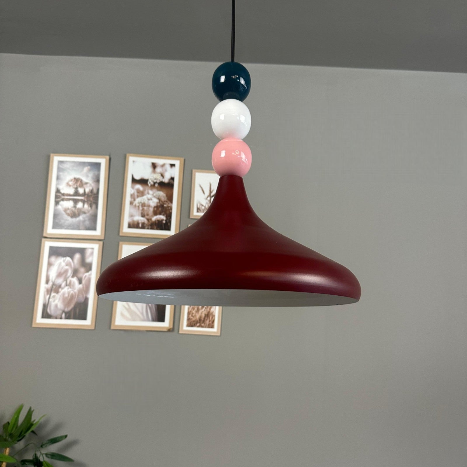 Pendelleuchte Champion Wulst Ø35 cm, Metall Hängelampe